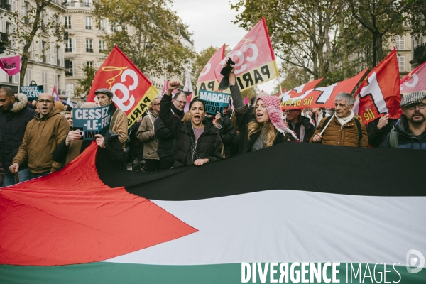 Marche en soutien au peuple palestinien