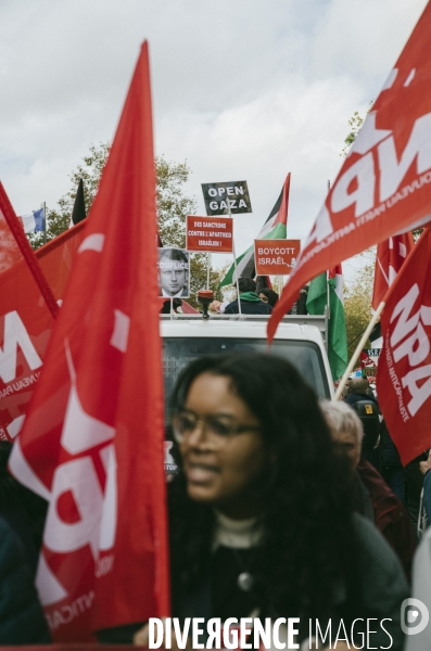 Marche en soutien au peuple palestinien