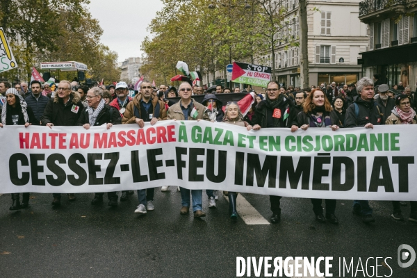 Marche en soutien au peuple palestinien