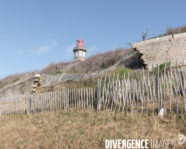 Un littoral errode par les tempetes