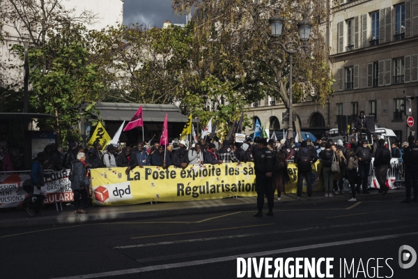 Rassemblement contre le projet de loi asile et immigration