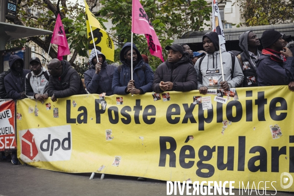 Rassemblement contre le projet de loi asile et immigration