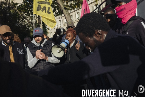 Rassemblement contre le projet de loi asile et immigration