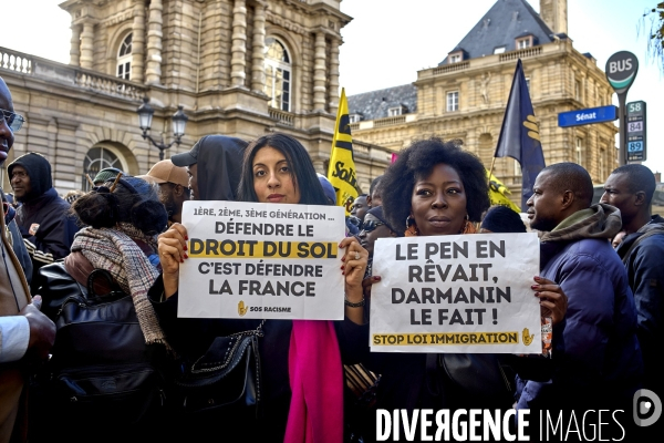 Loi immigration au Sénat