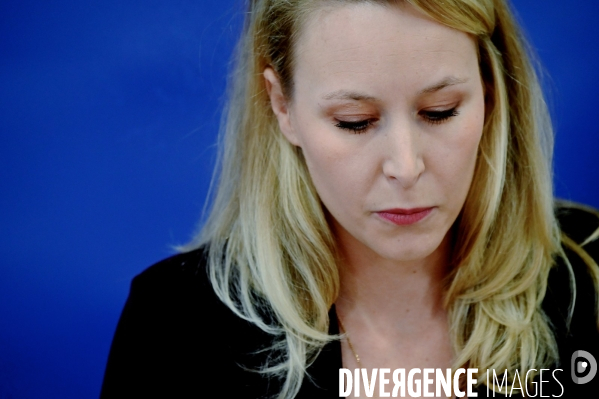 Conférence de presse de Marion Maréchal pour la création d un comité national sur l immigration 