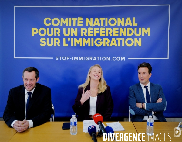 Conférence de presse de Marion Maréchal pour la création d un comité national sur l immigration 