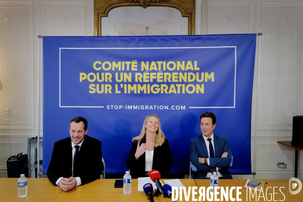 Conférence de presse de Marion Maréchal pour la création d un comité national sur l immigration 