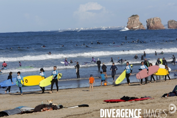 Surf au Pays Basque