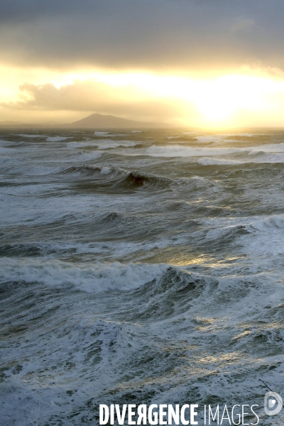 Vagues au Pays Basque