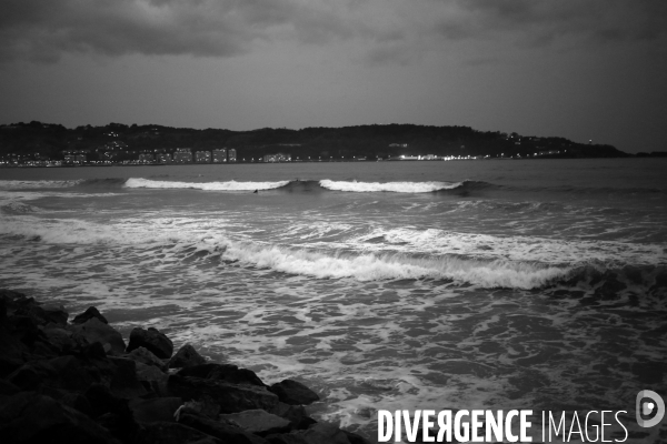 Vagues au Pays Basque