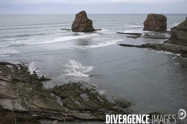 Vagues au Pays Basque