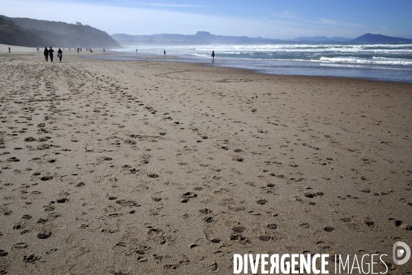 Vagues au Pays Basque