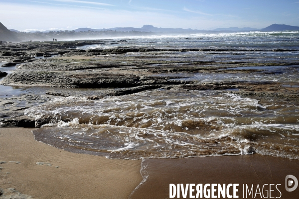 Vagues au Pays Basque