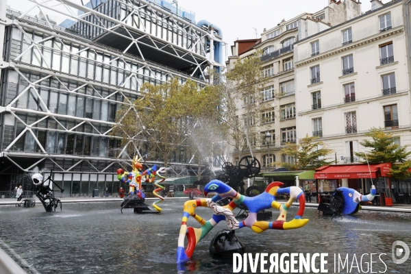 La fontaine stravinsky retrouve son eclat