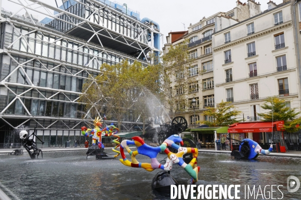 La fontaine stravinsky retrouve son eclat