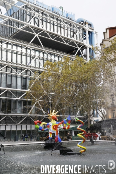 La fontaine stravinsky retrouve son eclat
