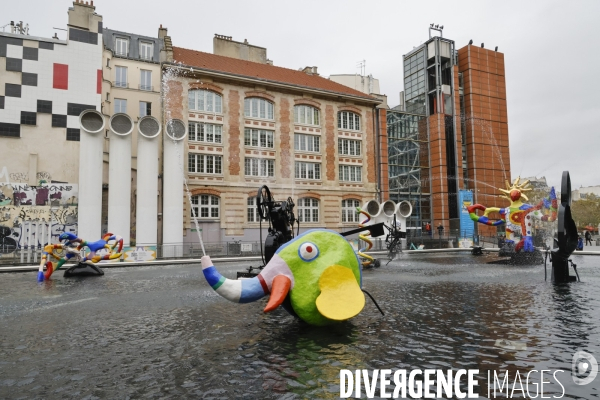 La fontaine stravinsky retrouve son eclat
