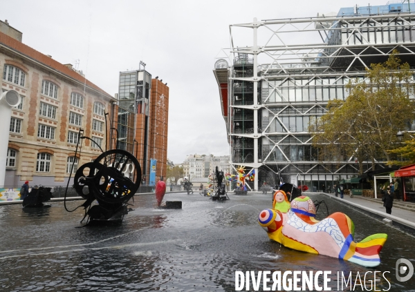 La fontaine stravinsky retrouve son eclat