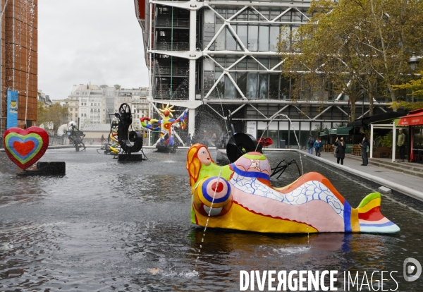 La fontaine stravinsky retrouve son eclat