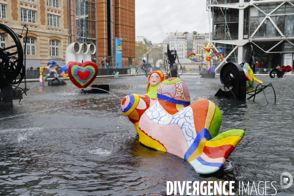 La fontaine stravinsky retrouve son eclat