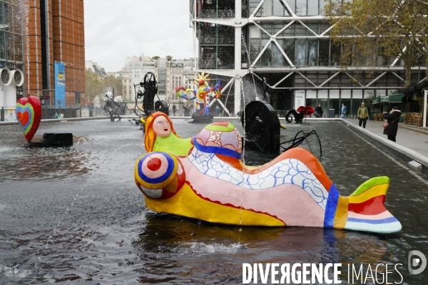 La fontaine stravinsky retrouve son eclat