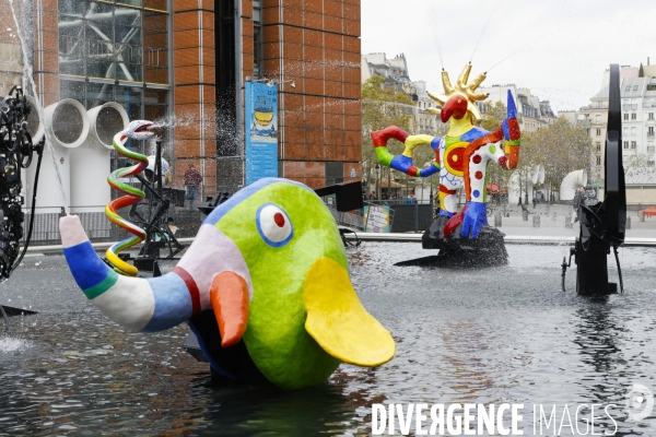 La fontaine stravinsky retrouve son eclat
