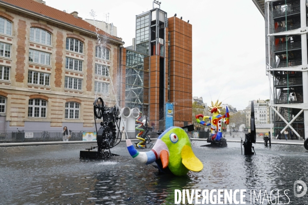 La fontaine stravinsky retrouve son eclat