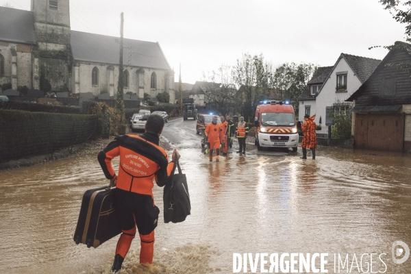 Inondations dans le Pas-de-Calais