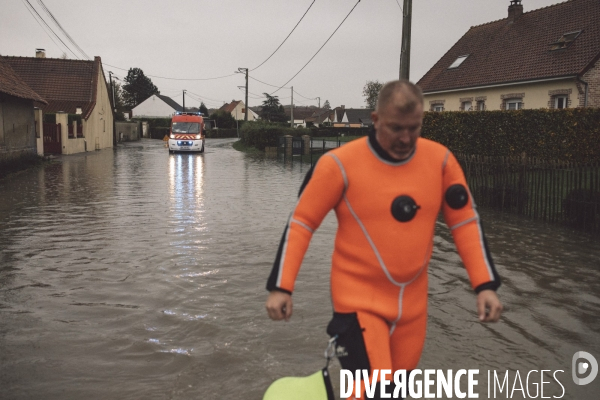 Inondations dans le Pas-de-Calais