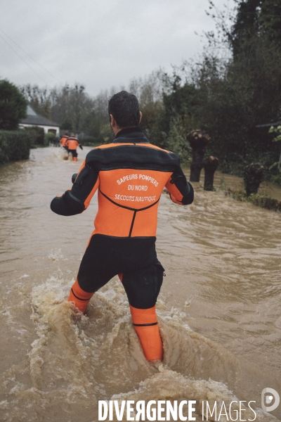 Inondations dans le Pas-de-Calais