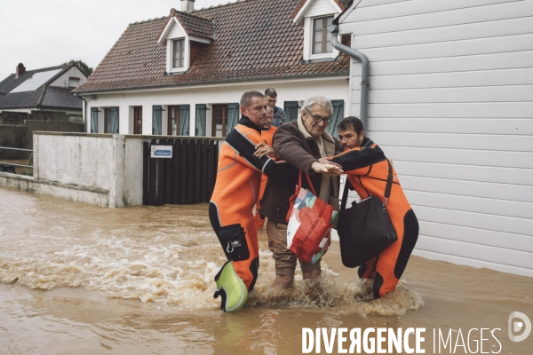Inondations dans le Pas-de-Calais