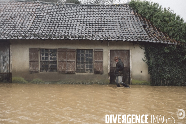 Inondations dans le Pas-de-Calais