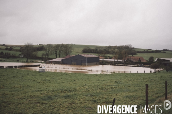 Inondations dans le Pas-de-Calais