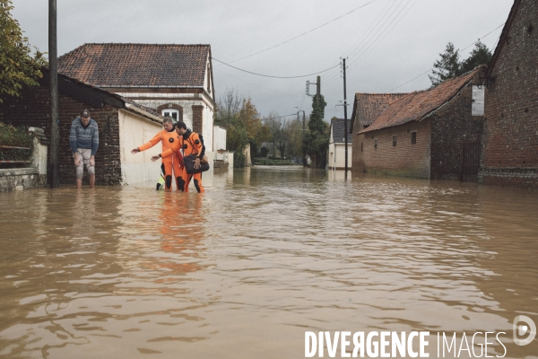 Inondations dans le Pas-de-Calais