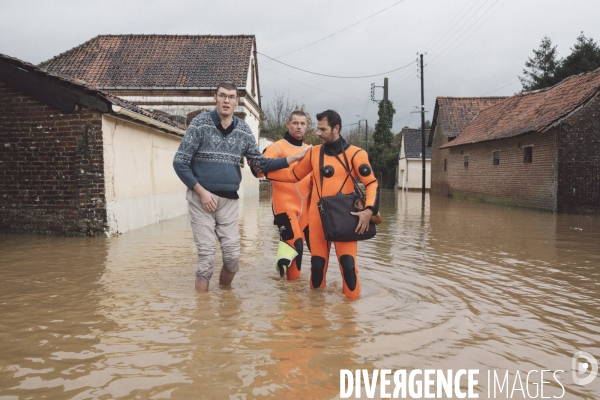 Inondations dans le Pas-de-Calais
