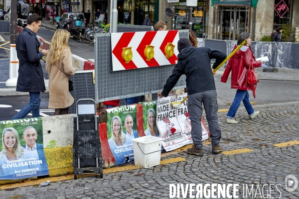 Le Made in France recouvre les affiches electorales de Reconquête