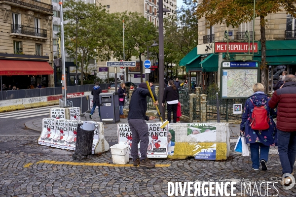 Le Made in France recouvre les affiches electorales de Reconquête