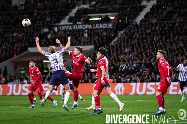 Football Europa League Toulouse vs Liverpool