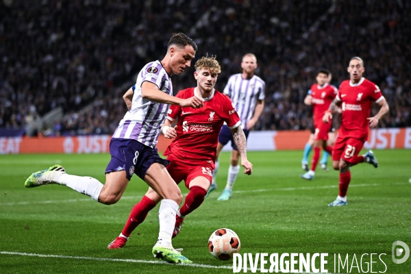 Football Europa League Toulouse vs Liverpool