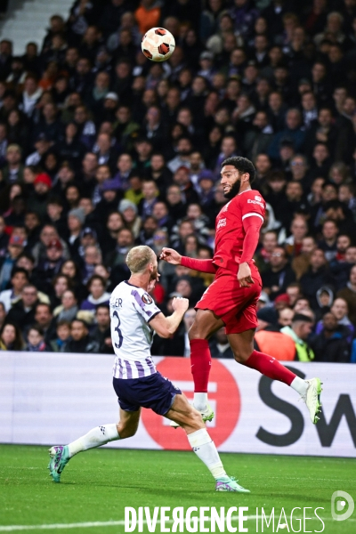 Football Europa League Toulouse vs Liverpool