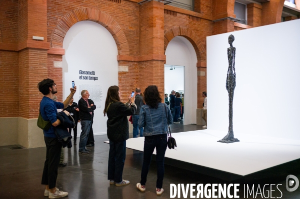 Exposition  Le temps de Giacometti 