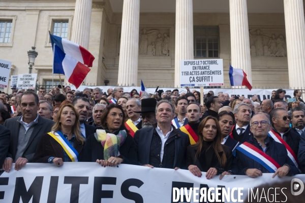 Marche contre l antisémitisme à Marseille