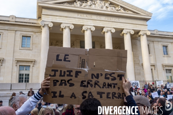 Marche contre l antisémitisme à Marseille
