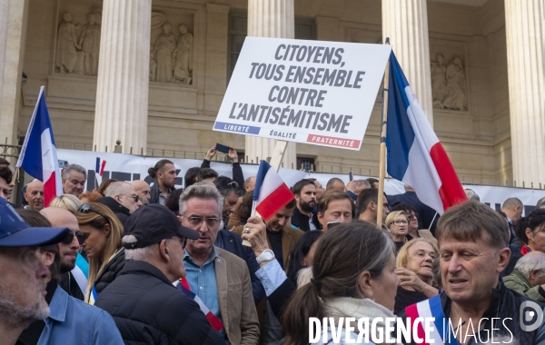 Marche contre l antisémitisme à Marseille