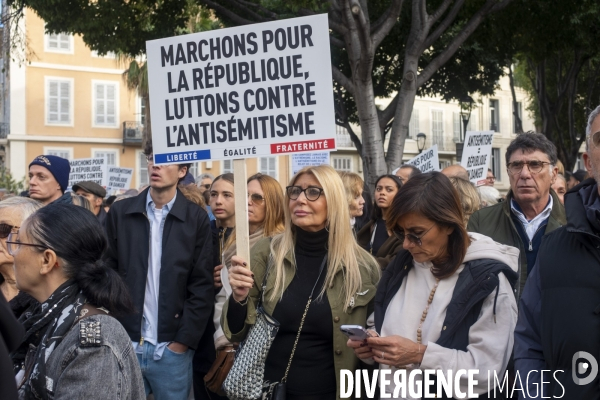 Marche contre l antisémitisme à Marseille