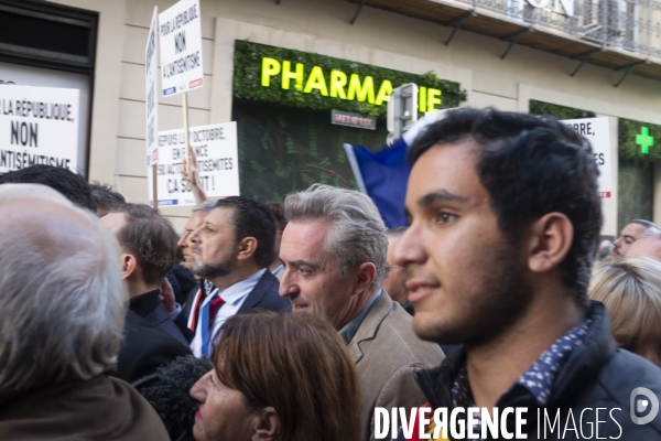 Marche contre l antisémitisme à Marseille