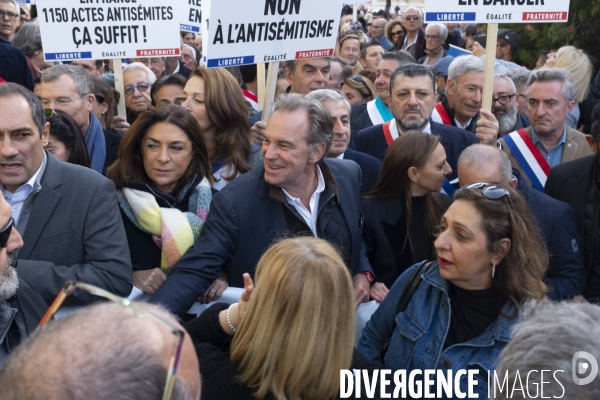 Marche contre l antisémitisme à Marseille