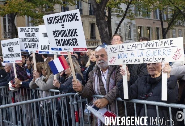 Marche contre l antisémitisme à Marseille