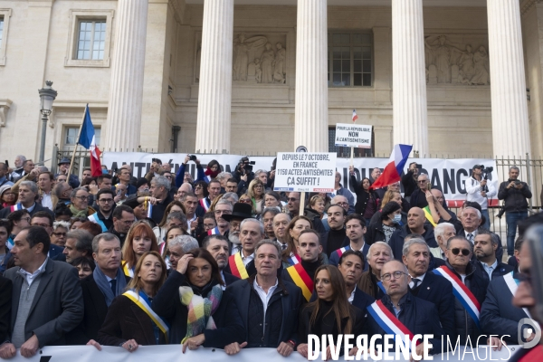 Marche contre l antisémitisme à Marseille