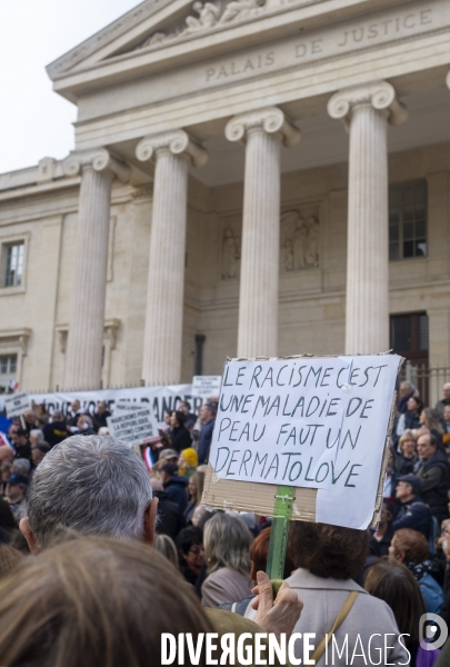 Marche contre l antisémitisme à Marseille